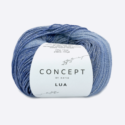 Пряжа Katia Lua (1364.109, Вери пери в пруду)