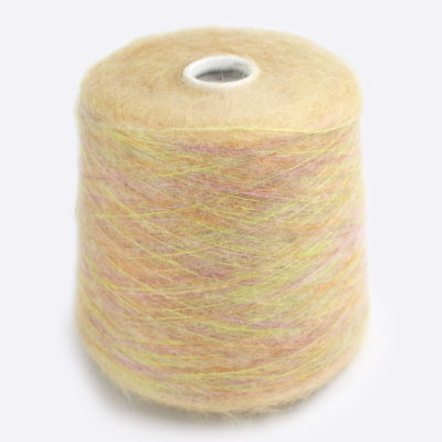 Бобина Eloisa (70% суперкид мохер, 5% меринос, 25% ПА), 1000 м. (3781, Горчица)