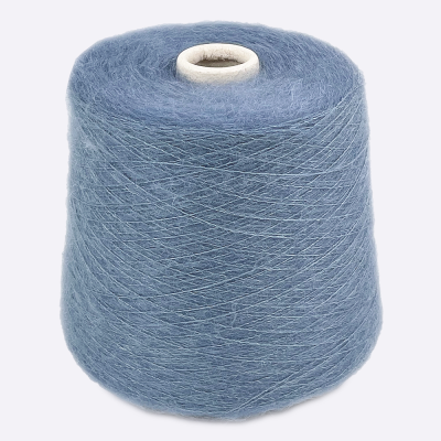 Бобина Star Kidsilk by WoolDom (70% кидмохер, 30% шелк), 850 м. (5170, Jeans)