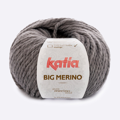 Пряжа Katia Big Merino (778.12, Грифель)