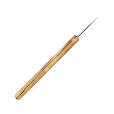 Крючок с ручкой из оливкового дерева, addi Nature, 577-7 (577-7/2-15, 2 мм)
