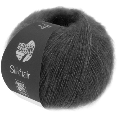 Пряжа Lana Grossa Silkhair (56576, 183 Дип грей)