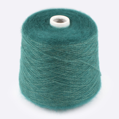 Бобина STAR Kidsilk (70% кидмохер, 30% шелк), 850 м. (251, Green Bottle)