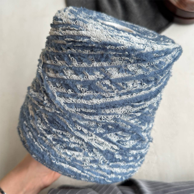 Бобина Octopus (44% меринос, 41% хлопок, 15% Па), 190 м. (2135, Джинс)