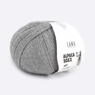 Пряжа Lang Alpaca Soxx 6-Fach/6-Ply (1087.0096, Серый медиум)