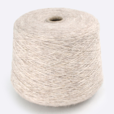 Бобина Tartin by Pecci Filati (30% альпака, 30% меринос, 40% ПА), 400 м. (701, Бежевый меланж)