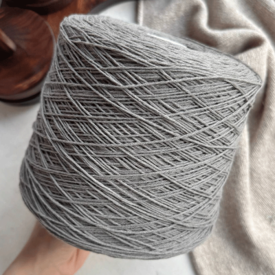 Бобина Supergeelong New25 (100% меринос суперджилонг) (1407, Стальной капучино 300 м.)