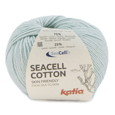 Пряжа Katia Seacell-Cotton (1178.117, Ментол)