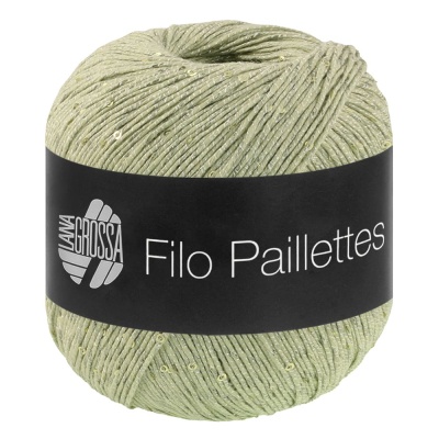 Пряжа Lana Grossa Filo Paillettes (12, Фенхель)