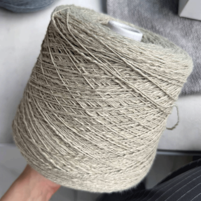 Бобина Fiammone 3/10 (100% хлопок), 330 м. (W 030 Gray, Фалькон)