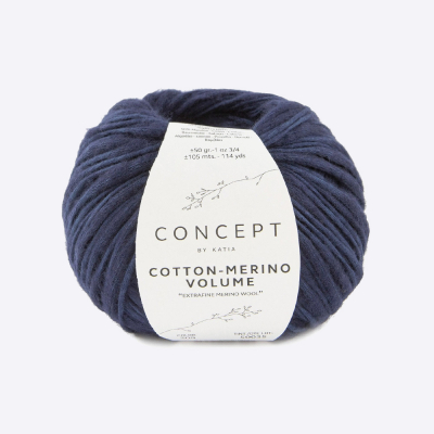 Пряжа Katia Cotton-Merino Volume (1296.209, Черника) Пряжа Katia Cotton-Merino Volume (1296.209, Черника)