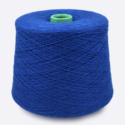 Бобина TIBET by Filcom (50% як, 50% шелк), 550 м. (Royal, Королевский синий)