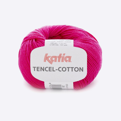 Пряжа Katia Tencel-Cotton (1080.26, Фуксия)