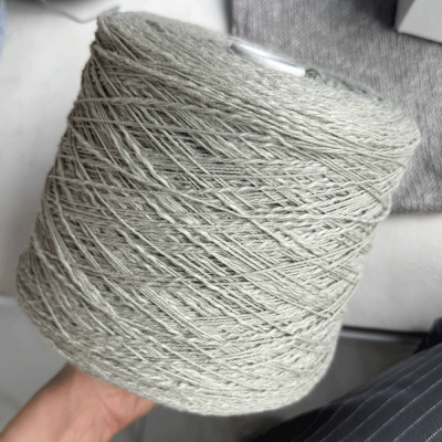 Бобина Fiammone 3/10 (100% хлопок), 330 м. (W 162 Sassolino, Шалфей)