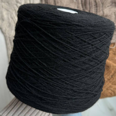 Бобина Freedom by Wooldom (75% беби альпака, 15% кашемир, 10% ПА), 350 м. (726 725  601, Черный уголь)