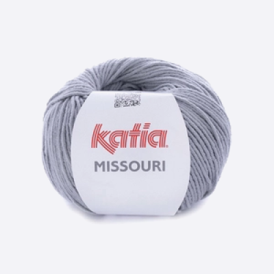 Пряжа Katia Missouri (947.9, Медиум грей)
