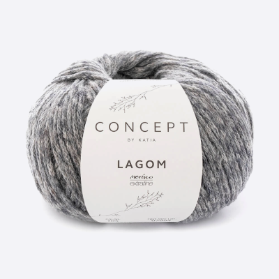 Пряжа Katia Lagom (1107.105, Серый)