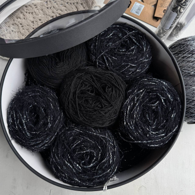 Набор на жакет Chanel №5 (Черная Мальва)