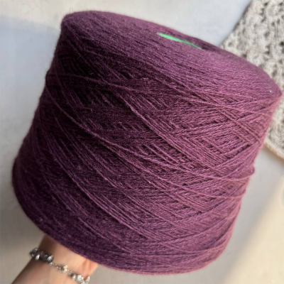 Бобина TIBET by Filcom (50% як, 50% шелк), 550 м. (Vinaccia, Пино нуар)