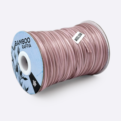 Рафия Bamboo Raffia (МТ 134, Розовое какао)