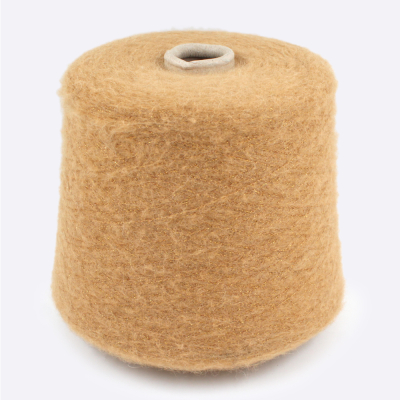 Бобина MORK by Lanificio dell Olivo (41% альпака, 34% меринос, 20% ПА, 5% люрекс), 1000 м. (237, Кемел)