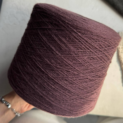 Бобина TIBET by Filcom (50% як, 50% шелк), 550 м. (Prugna, Сливовое вино)