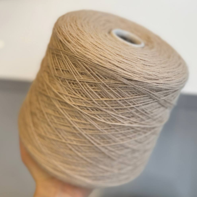 Бобина MIOBABY 4/13 (50% альпака беби, 10% кашемир, 40% меринос), 325 м. (5428, Крем брюлле)