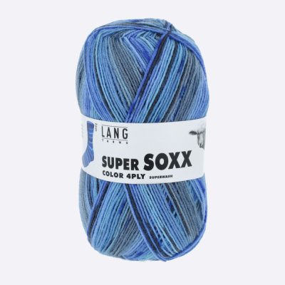 Пряжа Lang Yarns Super Soxx Color 4-Fach (901.0366, Кали)