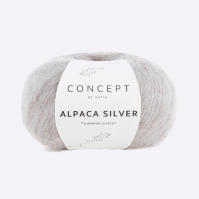 Пряжа Katia Alpaca Silver (1053.251, Лен с Дорисом)