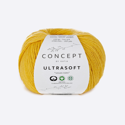 Пряжа Katia Ultrasoft (1176.51, Лимон Марокко)