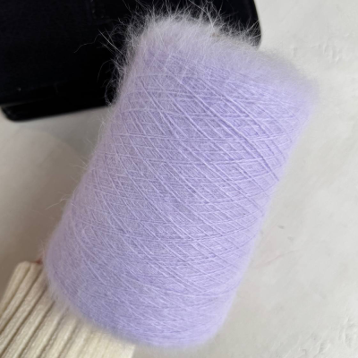 Бобина ангора 90 BELANGOR FRANCE (90% ангора, 10% ПА), 650 м. (Лаванда, Lila)