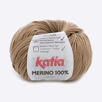 Пряжа Katia Merino 100% (449.65, Кемел) Пряжа Katia Merino 100% (449.65, Кемел)