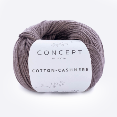 Пряжа Katia Cotton-Cashmere (60, Светло-коричневый)