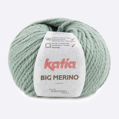 Пряжа Katia Big Merino (778.52, Пыльный ментол)