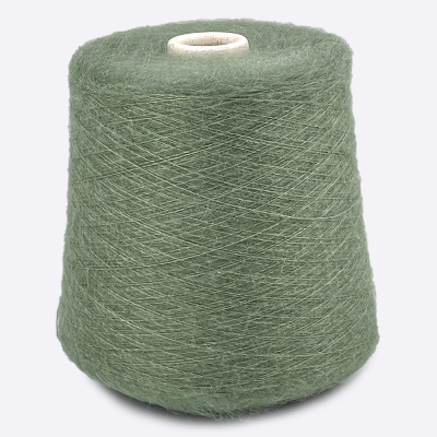 Бобина Star Kidsilk by WoolDom (70% кидмохер, 30% шелк), 850 м. (7812, Salvia)