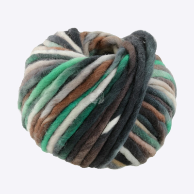 Пряжа Lana Grossa Confetti (63931, 016 Изумрудный асфальт)