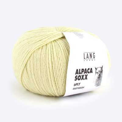 Пряжа Lang Alpaca Soxx 6-Fach/6-Ply (1087.0016, Фисташка)