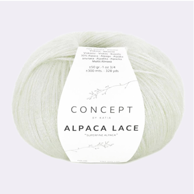 Пряжа Katia Alpaca Lace (1338.85, Фисташка)