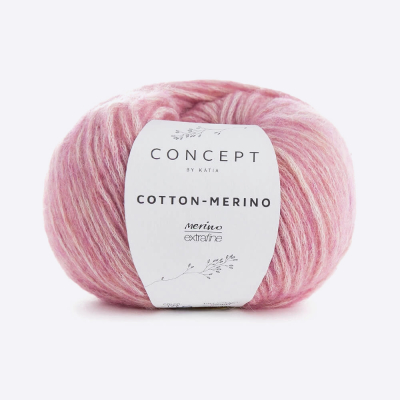 Пряжа Katia Cotton-Merino (119, Конфетный) Пряжа Katia Cotton-Merino (119, Конфетный)