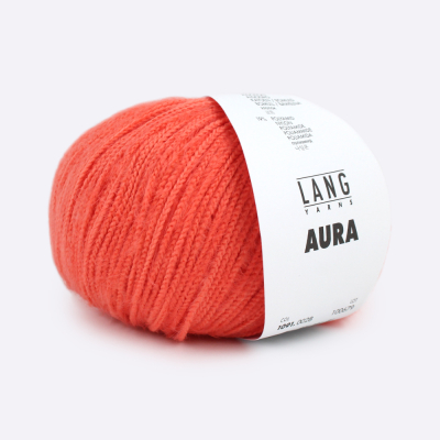 Пряжа Lang Aura (1091.0028, Персиковый джем)