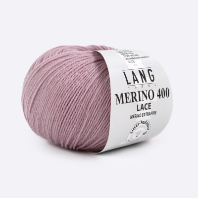 Пряжа Lang Yarns Merino 400 Lace (796.0019, Лаванда)