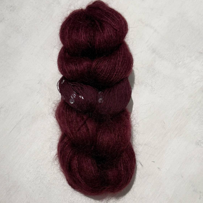 Косичка кидмохер на шелке Craft ❤ Pail (Амарант)