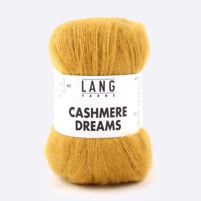 Пряжа Lang Cashmere Dreams (1085.0050, Шафран)
