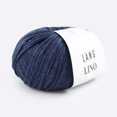 Пряжа Lang Lino (784.0010, Ночное море)
