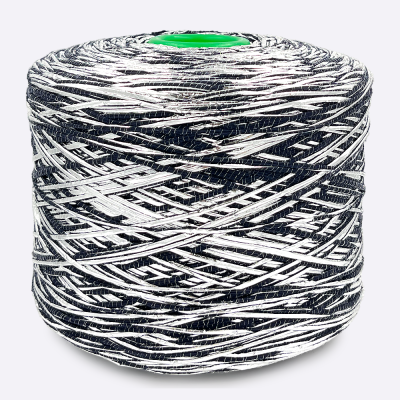 Бобина фольга Musse (78% меринос, 10% люрекс, 12% ПА), 270 м. (7523, Серебряная ночь)