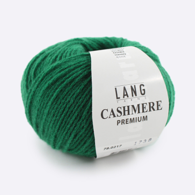 Пряжа Lang Cashmere Premium (78.0217, Хвойный малахит)