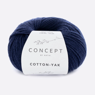 Пряжа Katia Cotton-Yak (115, Чернильный) Пряжа Katia Cotton-Yak (115, Чернильный)
