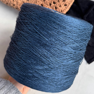 Бобина Lino 6/26 (100% лен), 433 м. (Abisso, Джинс)