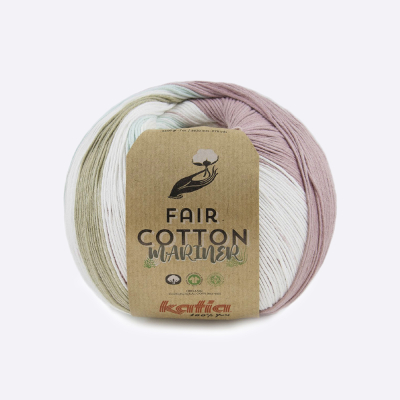 Пряжа Katia Fair Cotton Mariner (1018.203, Лиловая сальвия) Пряжа Katia Fair Cotton Mariner (1018.203, Лиловая сальвия)