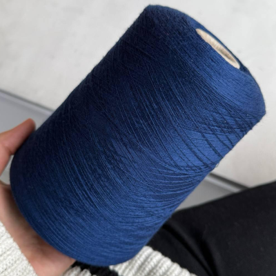 Бобина меринос как кашемир Loro Piana (100% меринос), 3000 м. (Сапфир, 4000 м, 45w49 WJ72 Blu Un)